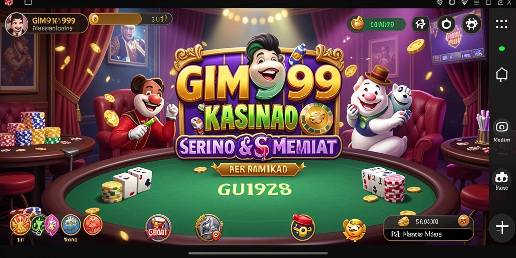 Tampilan gameplay seru dan menegangkan dari GIM999.