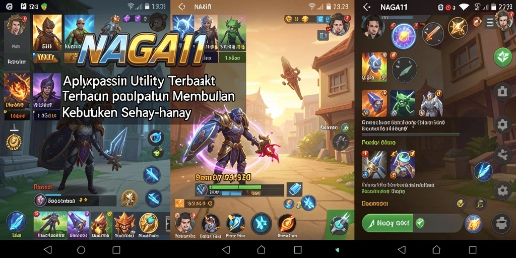 Tampilan antarmuka NAGA11 yang intuitif dan efisien.