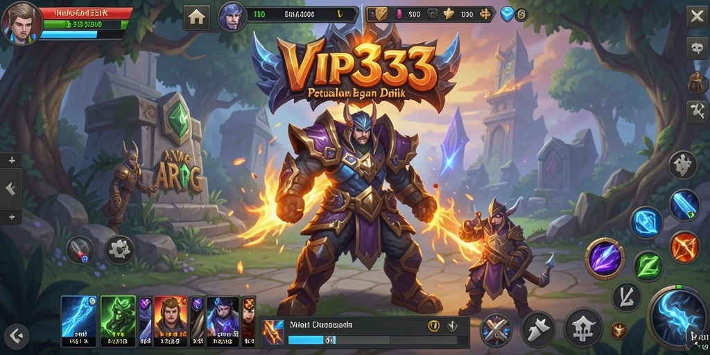 Screenshot gameplay VIP333 menampilkan aksi petualangan yang mendebarkan.
