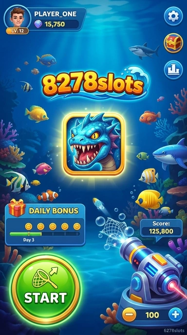 Tampilan aplikasi 8278slots dengan berbagai pilihan aplikasi.